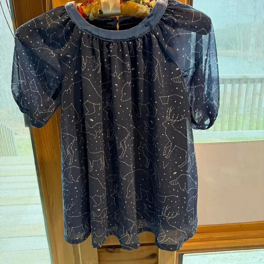 Oshkosh-b-gosh Women's Blue and Navy Dress